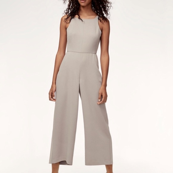 Wilfred Pants - Wilfred beige ecoulement jumpsuit size 2